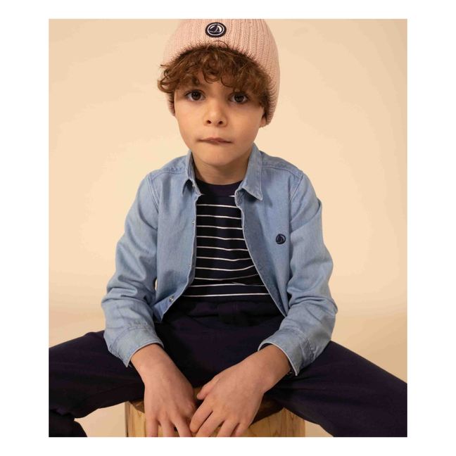Hemd Denim Bio-Baumwolle | Blau