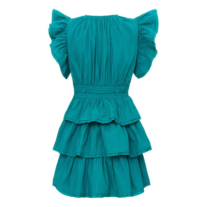 Camilla Dress | Turquoise- Immagine del prodotto n°3