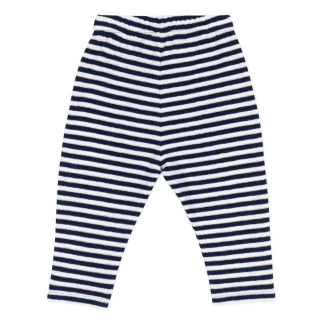 Terry Bouclette Trousers | Azul Marino