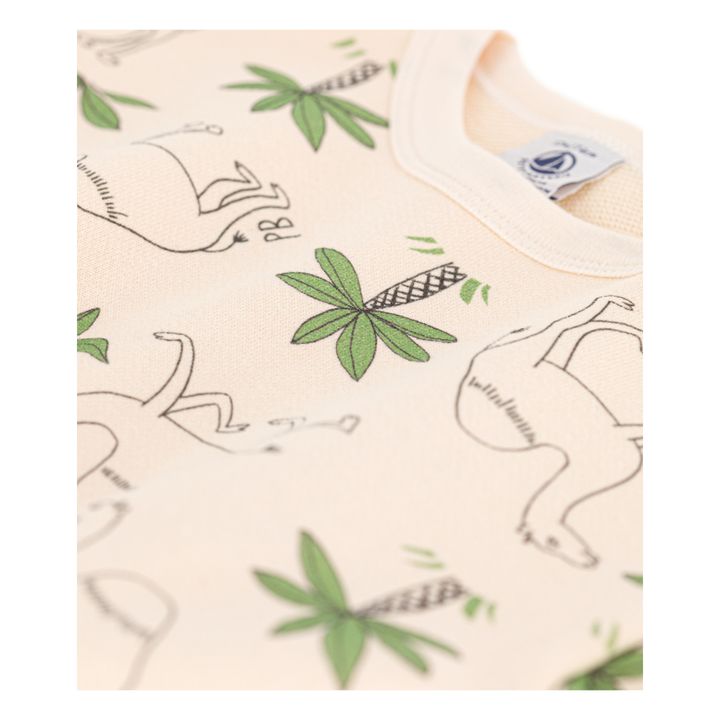 Organic Cotton Fleece Print Sweatshirt | Crudo- Imagen del producto n°1