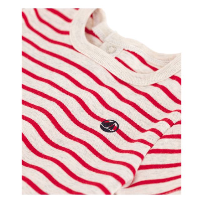 Short Sleeve Heather T-Shirt | Rojo