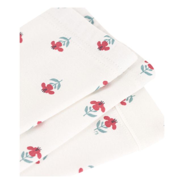 Organic Cotton Floral Print Leggings | Crudo