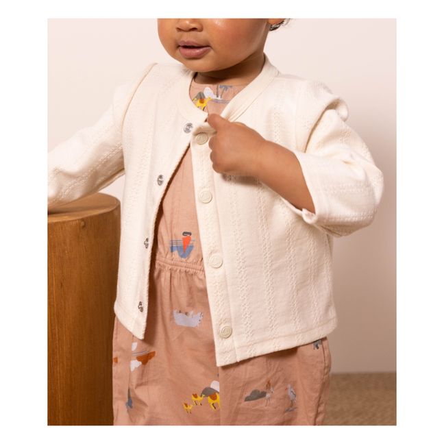 Fancy Jersey Cardigan | Crudo