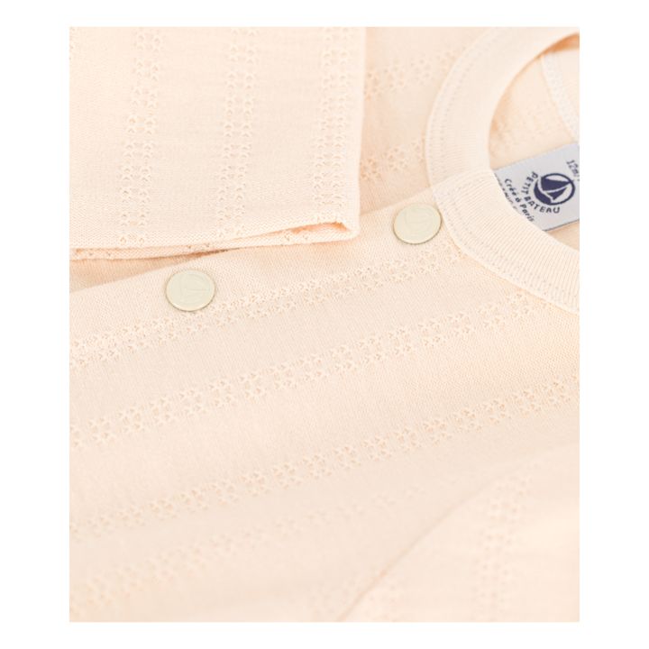 Fancy Jersey Cardigan | Ecru- Product image n°3