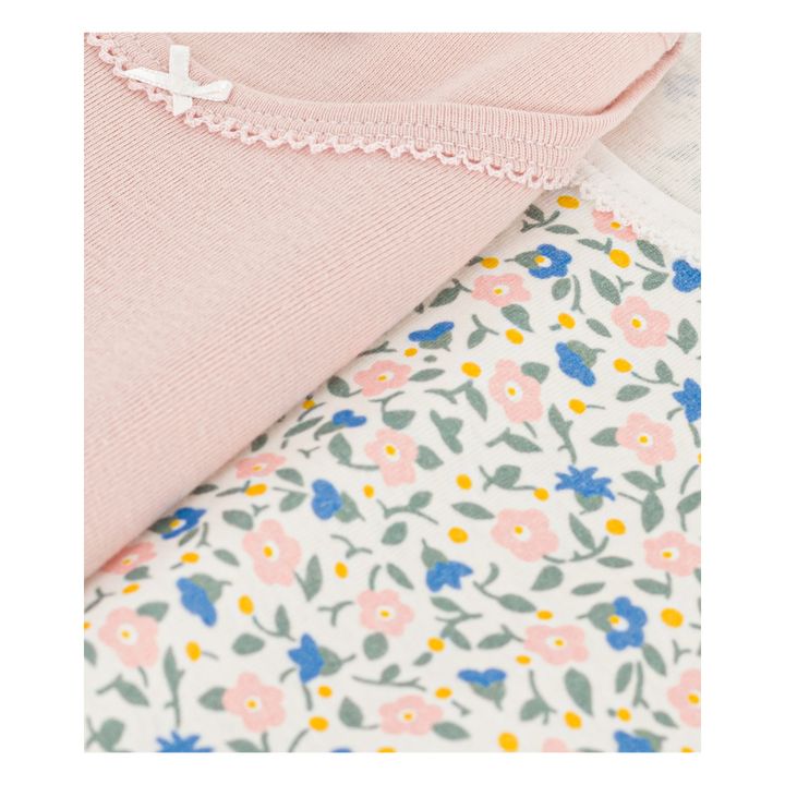 Organic Cotton Short Sleeve T-Shirts - Set of 2 | Pink- Product image n°1