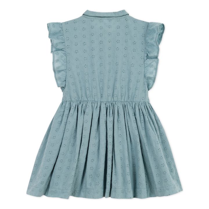 Broderie Anglaise Dress | Azul- Imagen del producto n°2