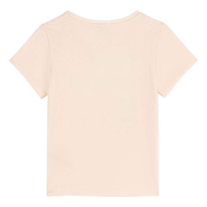 Ocean Short Sleeve Organic Cotton Printed T-shirt | Crudo- Imagen del producto n°3