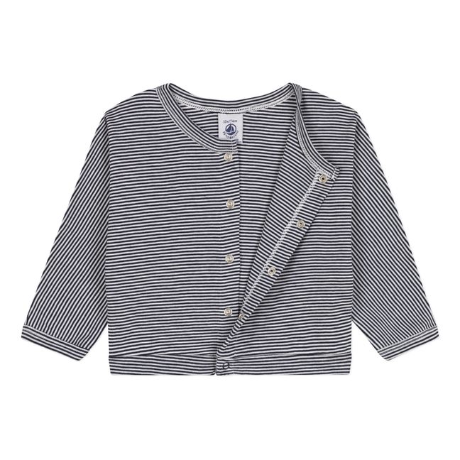 Batwing Sleeve Cardigan | Azul Marino