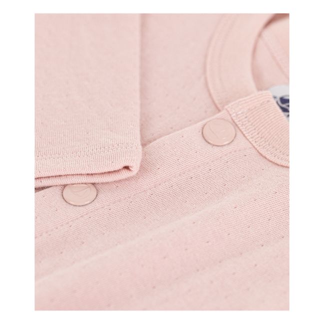 Cardigan en Tubique Coton Bio | Pink