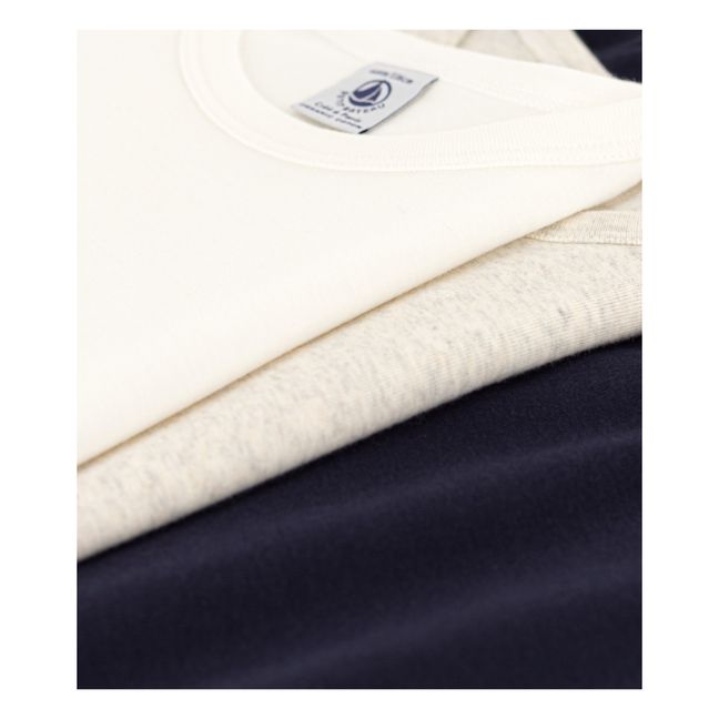 Solid Colour Short Sleeve T-Shirts - Set of 3 | Crudo