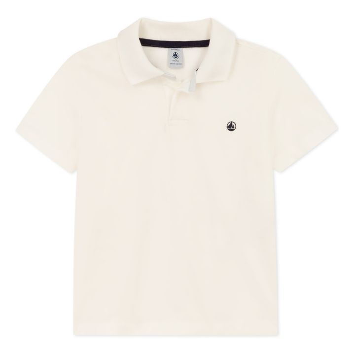 Organic Cotton Short Sleeve Polo Shirt | Crudo- Imagen del producto n°0