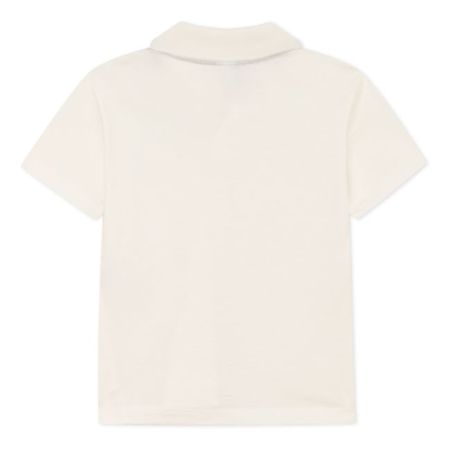 Polo Manches Courtes Coton Bio  | Ecru