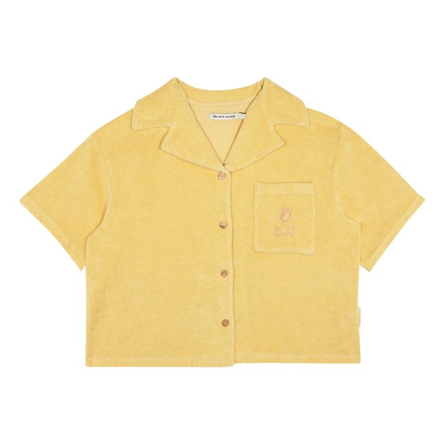 Camisa de rizo Niccolo | Amarillo