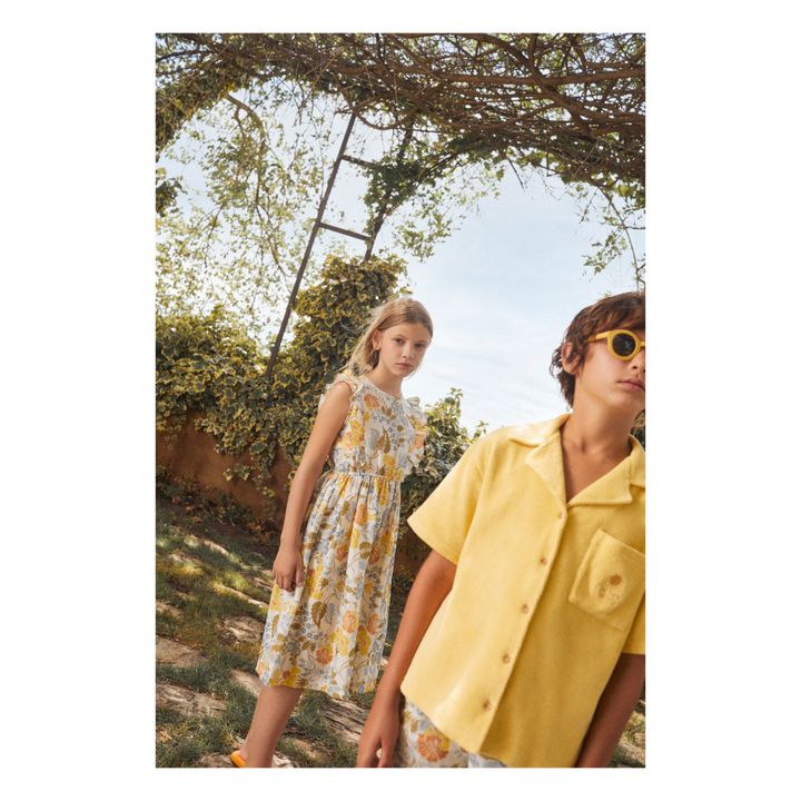 Camisa de rizo Niccolo | Amarillo- Imagen del producto n°1