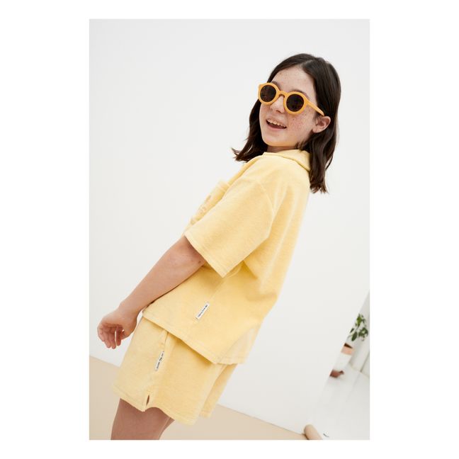 Camisa de rizo Niccolo | Amarillo