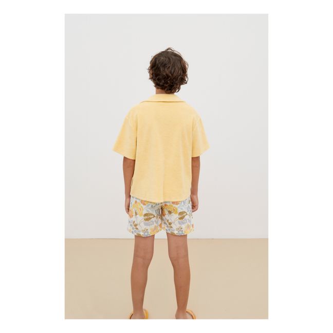 Camisa de rizo Niccolo | Amarillo
