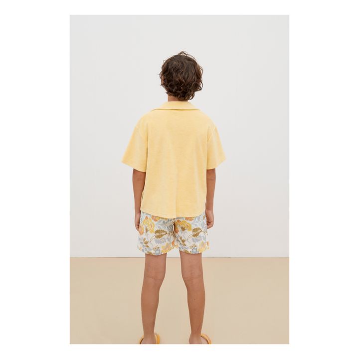 Camisa de rizo Niccolo | Amarillo- Imagen del producto n°5