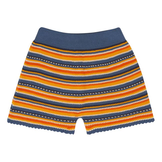 Pantalones cortos de punto orgánico Marco | Amarillo