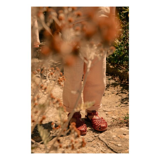 Pantalón de algodón | Rosa Palo