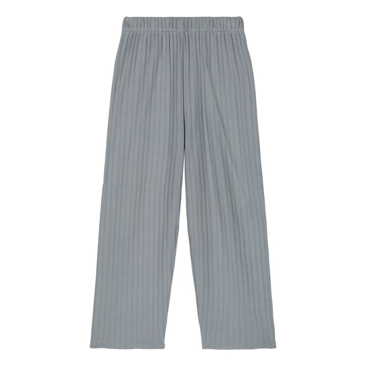 Studio Bohème - Pantalon Cousin Côtelé en Coton Bio - Grey blue | Smallable