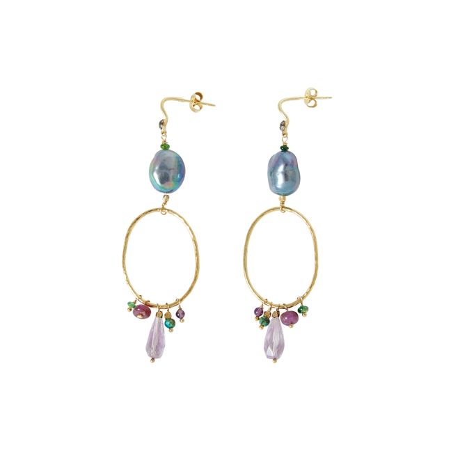 Ama Earrings | Dorado