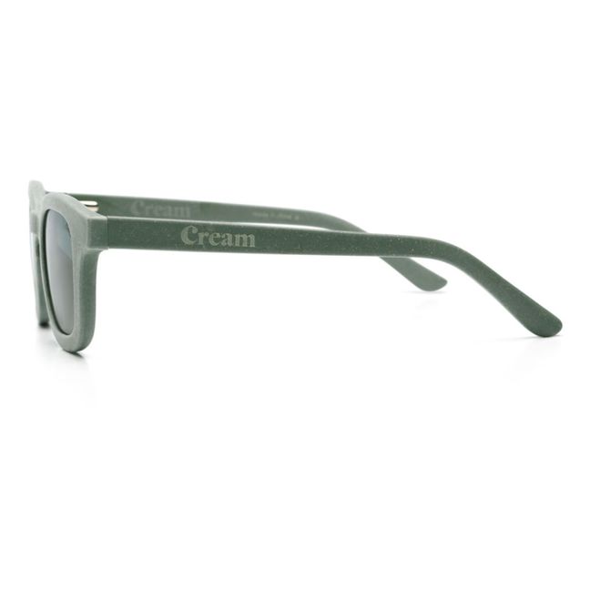 Lunettes de Soleil Carré | Vert kaki