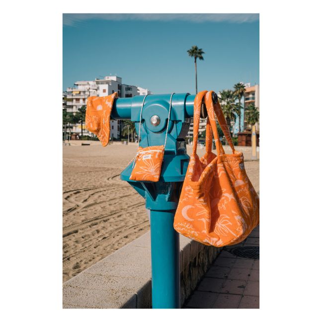 Ibiza Terry Cloth Tote Bag | Orange