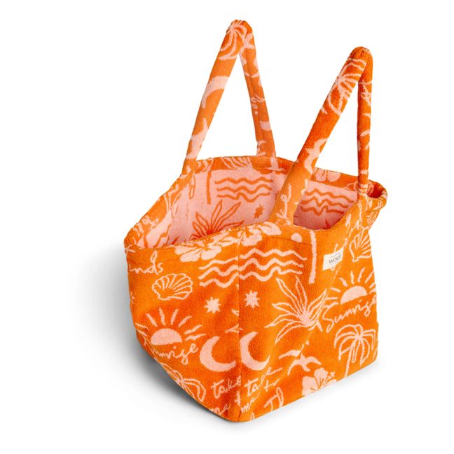 Tote Bag Ibiza en éponge | Orange
