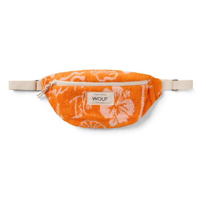 Ibiza Terry Cloth Fanny Pack | Arancione- Immagine del prodotto n°0