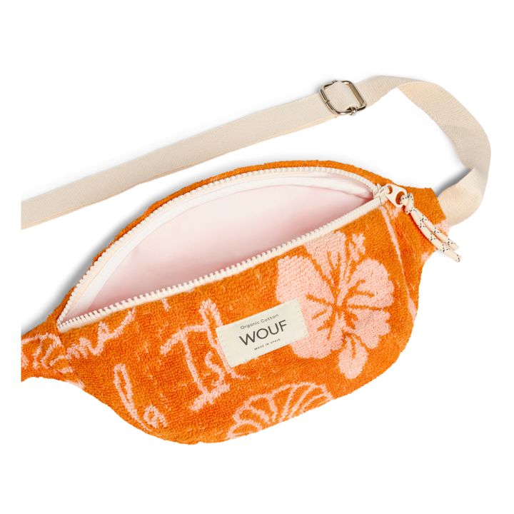 Ibiza Terry Cloth Fanny Pack | Naranja- Imagen del producto n°3