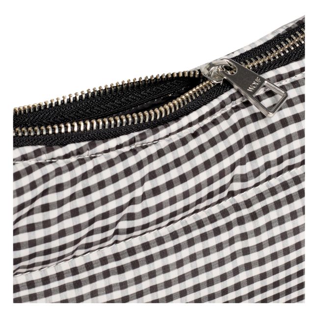 Gesteppte Crossbody-Tasche Chloe | Noir/Blanc