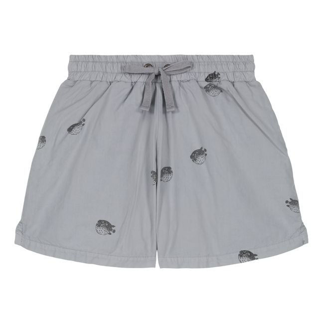 Chico Organic Cotton Swim Shorts | Azul Gris