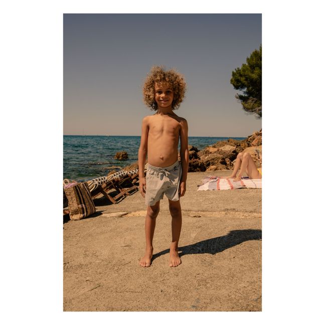 Chico Organic Cotton Swim Shorts | Azul Gris