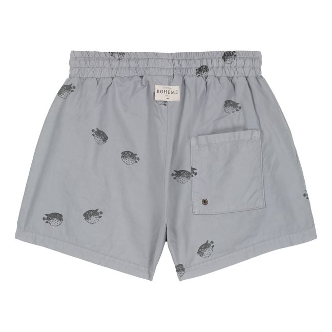Chico Organic Cotton Swim Shorts | Azul Gris
