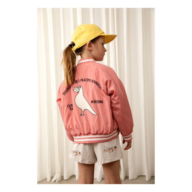 Recycled Polyester Pigeon Jacket | Pink