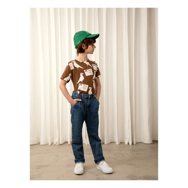 T-shirt Tancel Pigeon | Marron- Image produit n°1