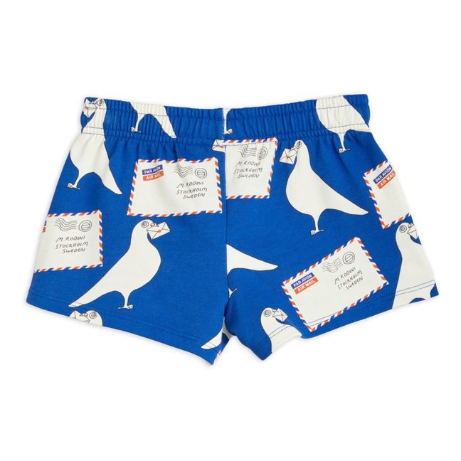 Shorts in cotone organico Pigeon | Blu reale