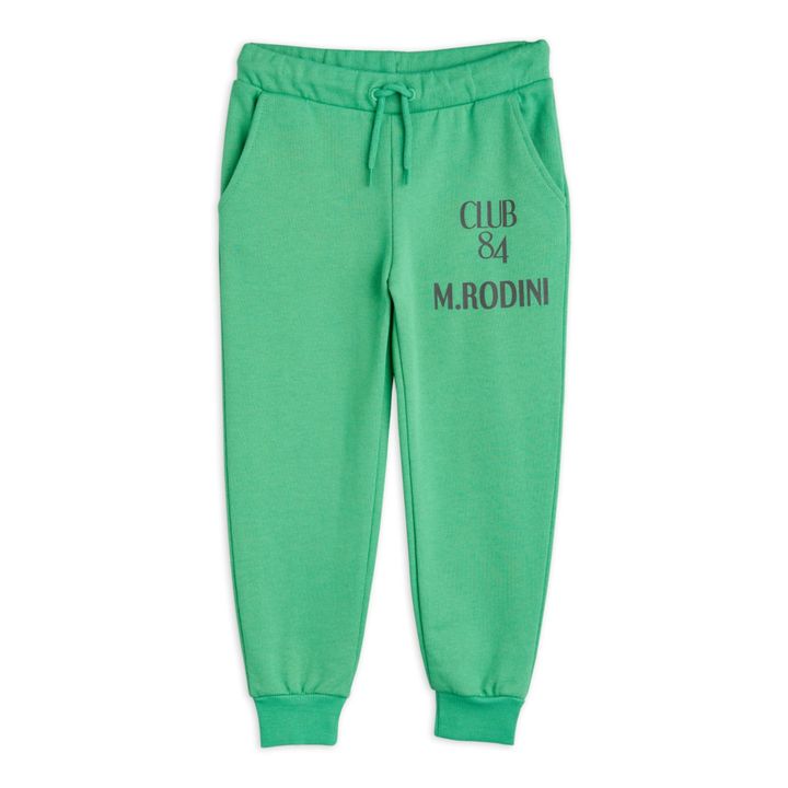 Pantaloni jogger in cotone organico Club 84 | Verde- Immagine del prodotto n°0