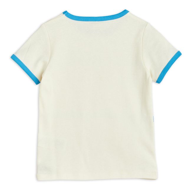 Bonjour Tristesse Organic Cotton T-shirt | Blanco