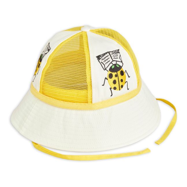 Cappello Coccinelle in cotone organico e poliestere riciclato | Ecru