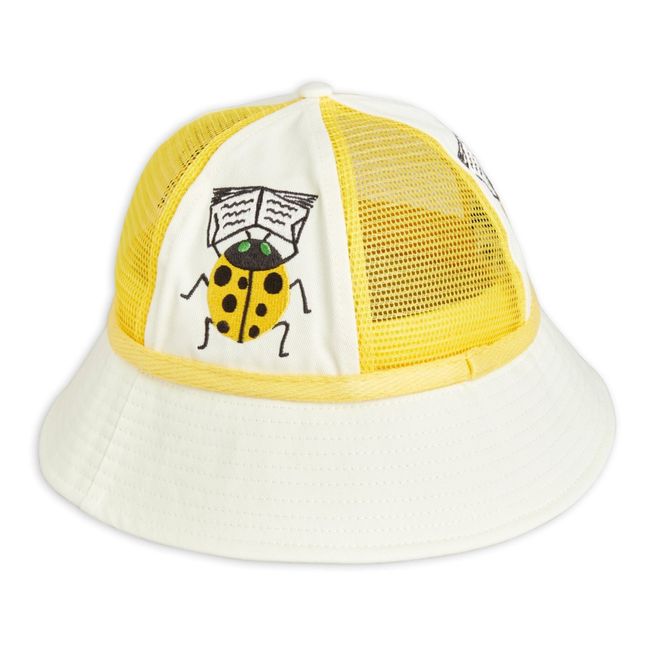 Cappello Coccinelle in cotone organico e poliestere riciclato | Ecru