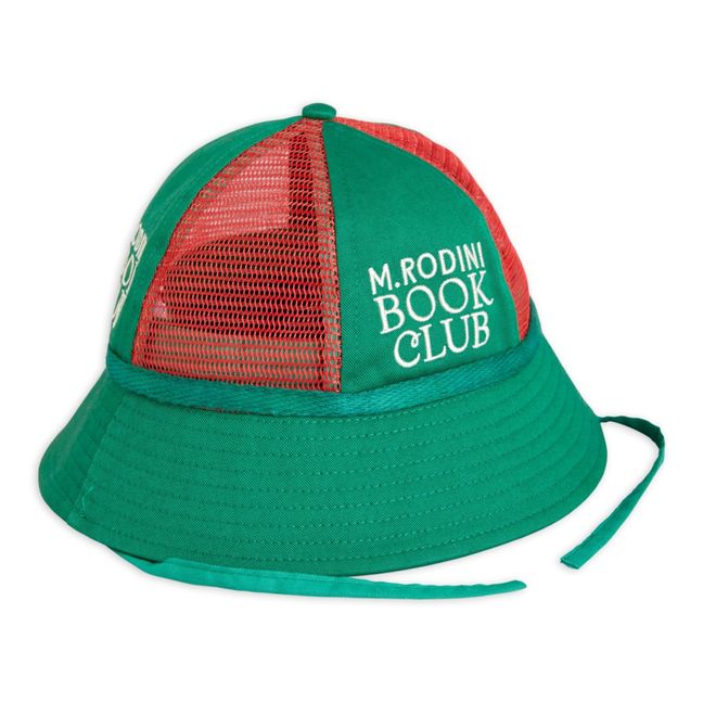 Organic Cotton and Recycled Polyester Book Club Hat | Verde