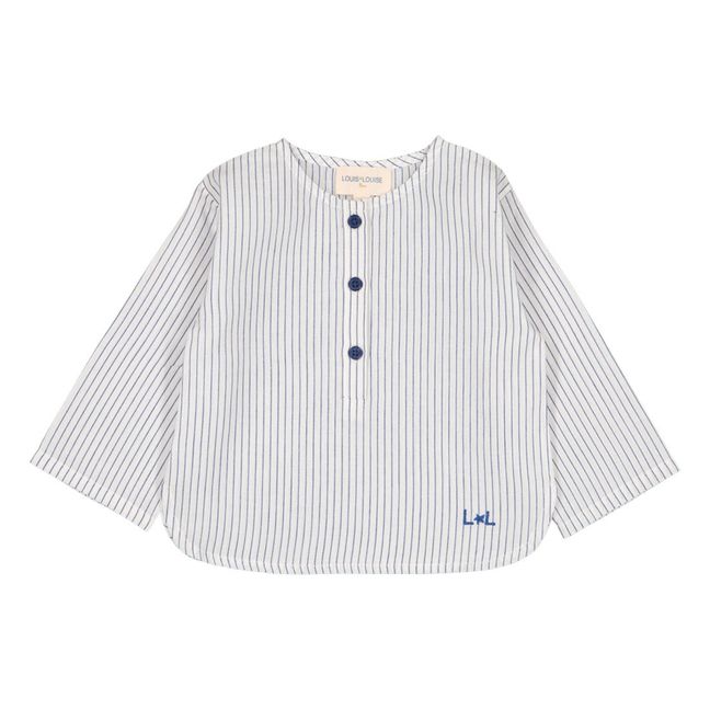 Kurta Gestreift Onkel | Navy