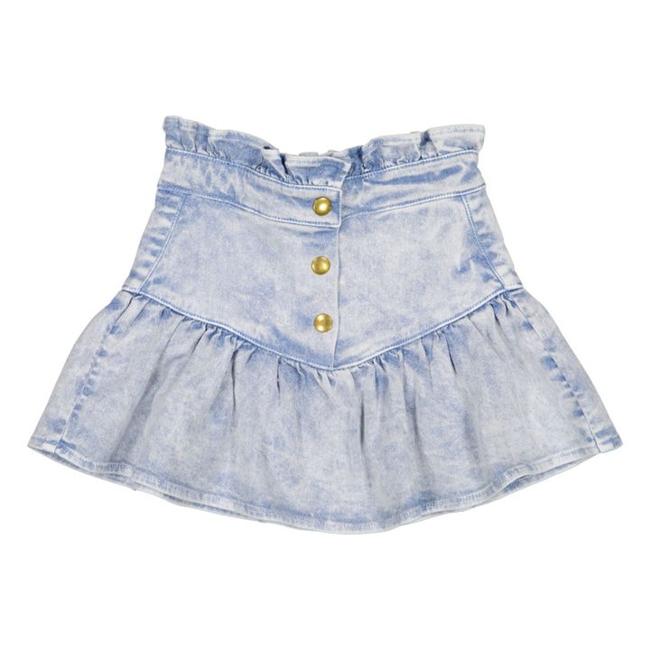 Pipeau Denim Skirt | Denim blue- Product image n°0