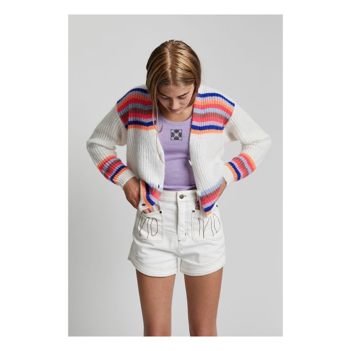 Shorts New York | Ecru- Immagine del prodotto n°5