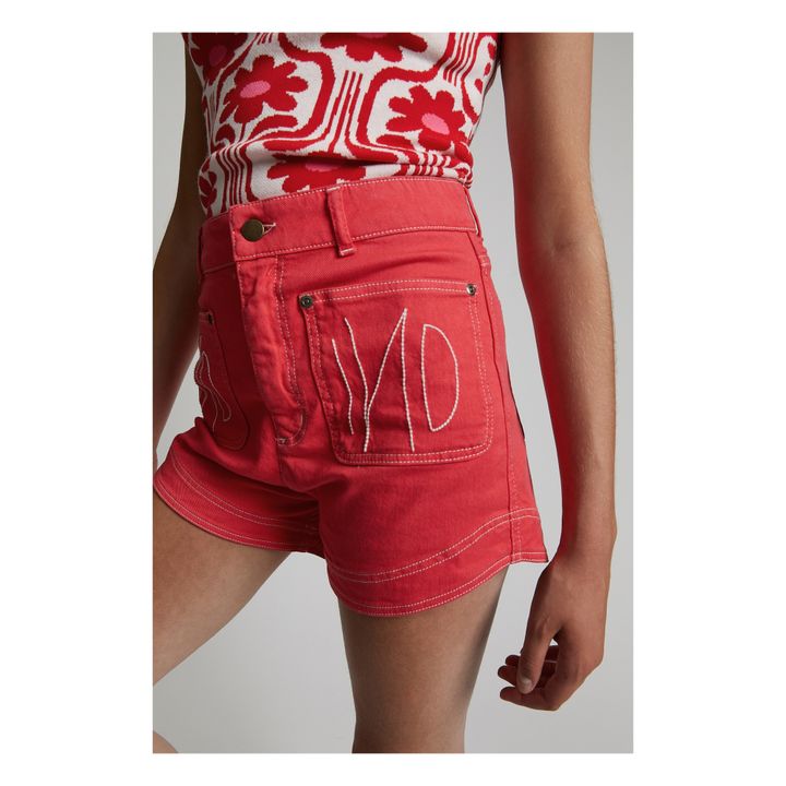 Pantalones cortos New York | Rojo- Imagen del producto n°4