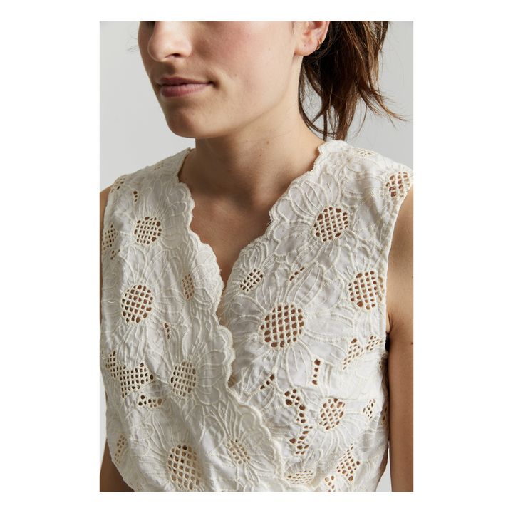 Neuilly Top | Ecru- Product image n°2