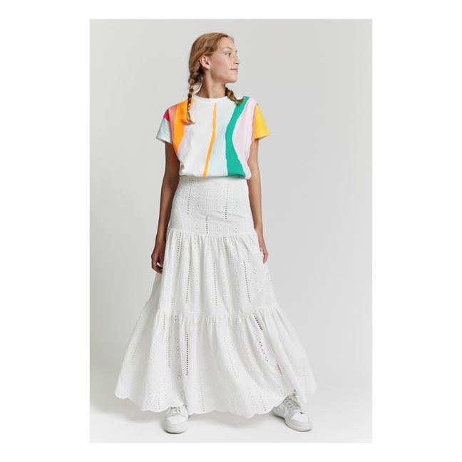Nouria Cotton Skirt | Ecru