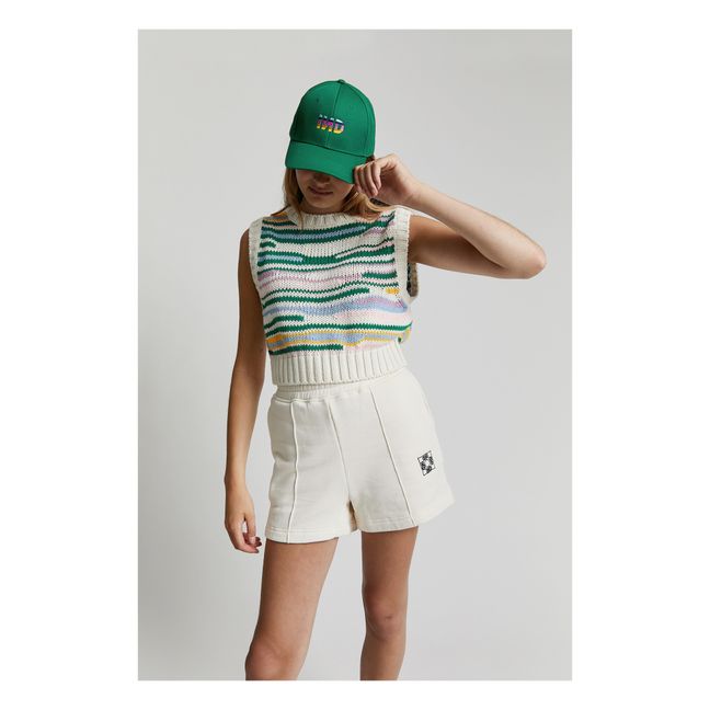 Pull Sans Manches Nomad | Ecru