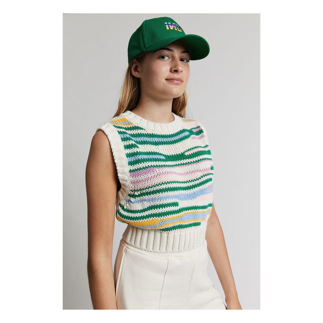 Pull Sans Manches Nomad | Ecru
